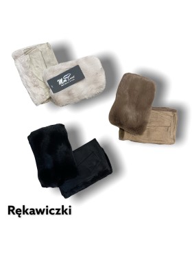 Rękawiczki Damskie , (12szt/paczka) mix kolor,