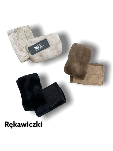 Rękawiczki Damskie , (12szt/paczka) mix kolor,