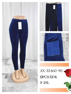 Legginsy damskie , size s-2xl, paczka 12szt ,Mix kolor