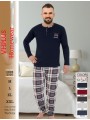 Piżama Męskie  tureckie, size m-2xl, paczka 8szt ,mix kolor