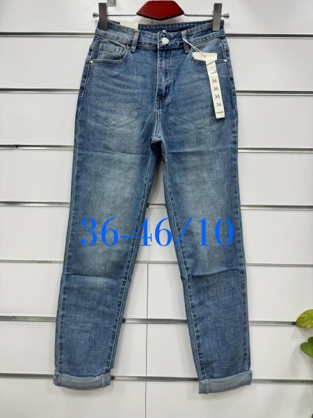 Spodnie Jeansy damskie .Size 36-46.paczka 10szt,