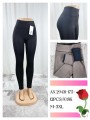 Legginsy damskie , size M-3XL, paczka 12szt ,1 kolor