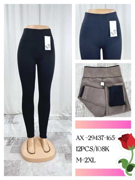 Legginsy damskie , size M-2XL, paczka 12szt ,1 kolor