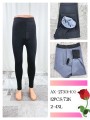 Legginsy damskie , size 2-4xl, paczka 12szt ,1 kolor