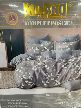 Komplet pościeli 100% satyna - bawełna 3 Częściowy Rozmiar :160/200cm