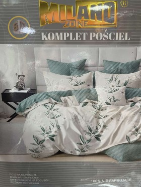 Komplet pościeli 100% satyna - bawełna 3 Częściowy Rozmiar :160/200cm