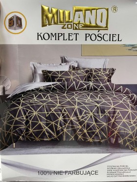 Komplet pościeli 100% satyna - bawełna 3 Częściowy Rozmiar :200/220cm