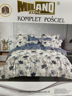 Komplet pościeli 100% satyna - bawełna 3 Częściowy Rozmiar :200/220cm