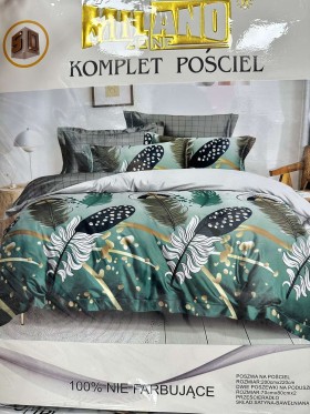 Komplet pościeli 100% satyna - bawełna 3 Częściowy Rozmiar :200/220cm