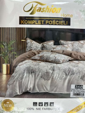 Komplet pościeli 100% satyna - bawełna 3 Częściowy Rozmiar :200/220cm