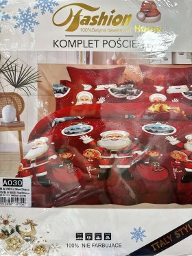 Komplet pościeli 100% satyna - bawełna 3 Częściowy Rozmiar :200/220cm