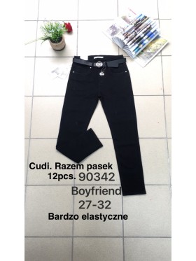 Spodnie Jeansy damskie .Size 27-32.paczka 12szt,