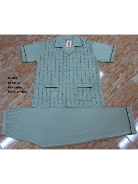 Piżama meskie tureckie, size m-4xl, paczka 10szt ,mix kolor