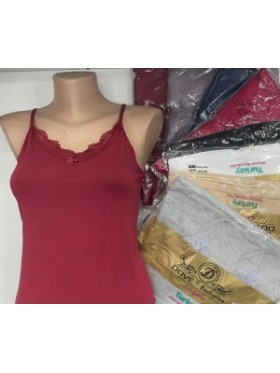 Podkoszulka damska TURECKA. Size L-3XL, Mix Kolor (12 szt/paczka)