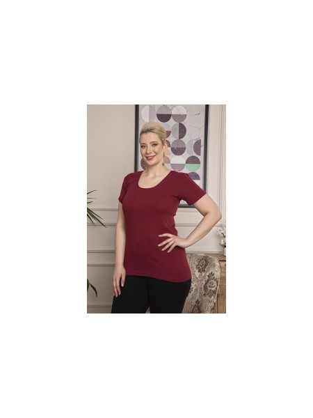 PODKOSZULKA DAMSKA Z MISECZKAMI 4XL-5XL.  Mix Kolor (12 szt/paczka)