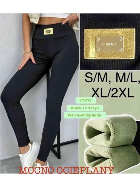 Legginsy damskie .Size S-2XL.paczka 12szt,mix kolor