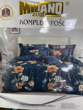 Komplet pościeli 100% satyna - bawełna 3 Częściowy Rozmiar : 200/220cm