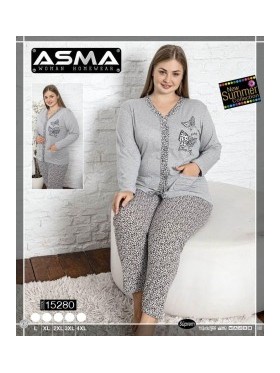 Piżama damska TURECKA. Size L-4XL, Kolor Jak na zdjęciu (5 szt/pacza)