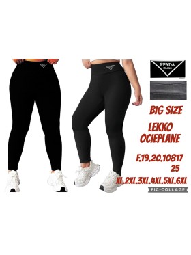 Legginsy damskie .Size XL-6XL.paczka 12szt,mix kolor