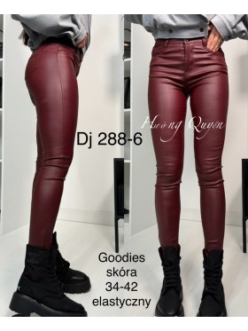 Spodnie skórzane damskie .Size 34-42.paczka 10szt,