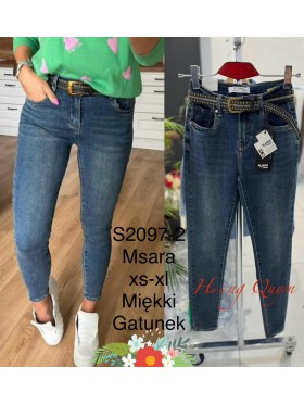 Spodnie Jeansy damskie M'sara.Size xs-xl.paczka 10szt,