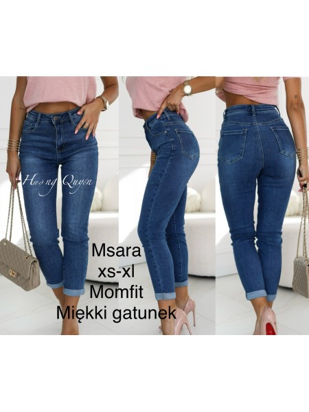 Spodnie Jeansy damskie M'sara.Size xs-xl.paczka 10szt,