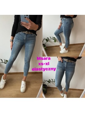 Spodnie Jeansy damskie M'sara.Size xs-xl.paczka 10szt,