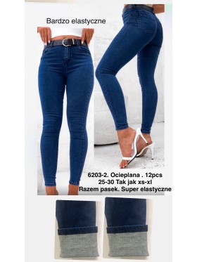 Spodnie Jeansy damskie .Size xs-xl.paczka 12szt,