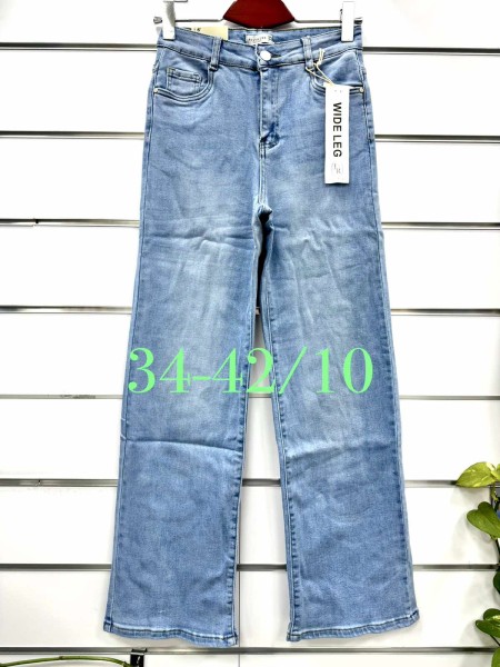 Spodnie  Jeansy damskie .Size 34-42.paczka 10szt,