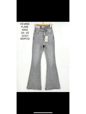 Spodnie Jeansy damskie .Size 34-42.paczka 10szt,