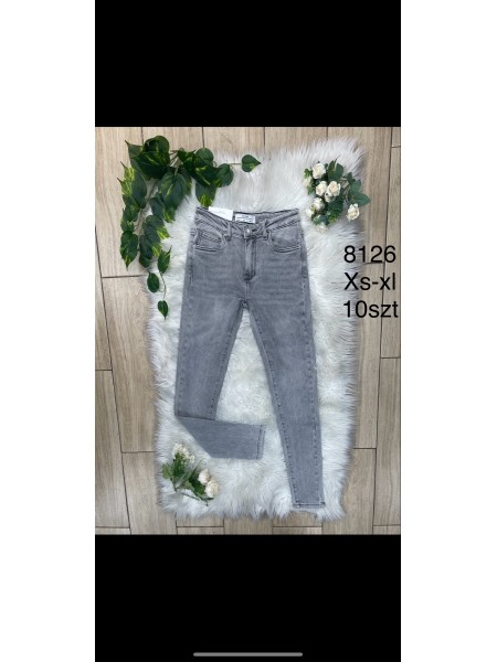 Spodnie Jeansy damskie .Size xs-xl.paczka 10szt,