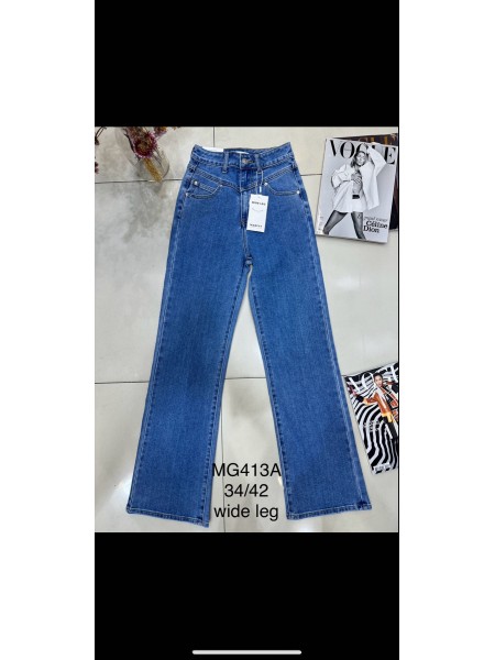 Spodnie Jeansy damskie .Size 34-42.paczka 10szt,