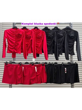 Komplety damskie Włoskie, size UNI, paczka 6szt ,Mix kolor