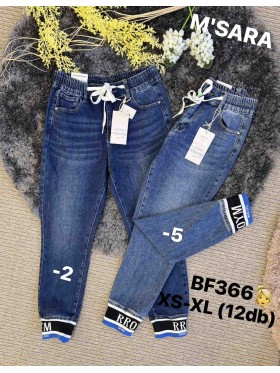 Spodnie Jeansy damskie M'sara  .Size xs-xl.paczka 12szt,