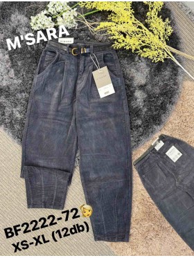 Spodnie Jeansy damskie M'sara  .Size xs-xl.paczka 12szt,