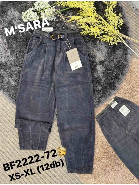 Spodnie Jeansy damskie M'sara  .Size xs-xl.paczka 12szt,