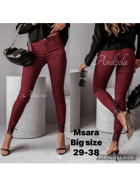 Spodnie Jeansy damskie M'sara  .Size 29-38.paczka 12szt,