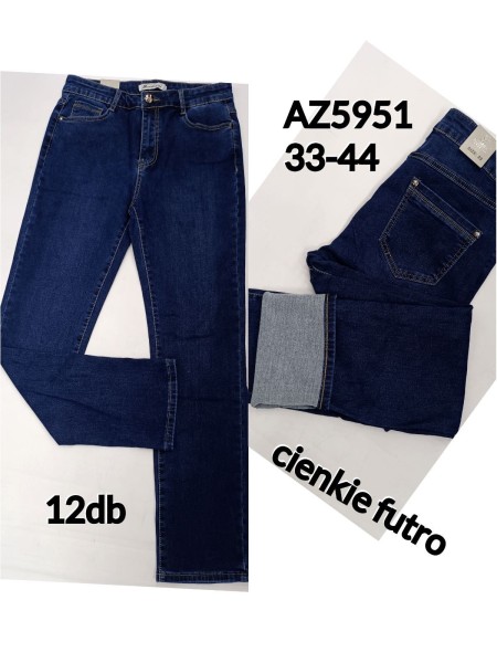 Spodnie Jeansy damskie .Size 30-42.paczka 12szt,