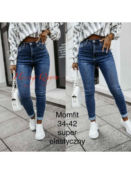 Spodnie Jeansy damskie .Size 34-42.paczka 10szt,