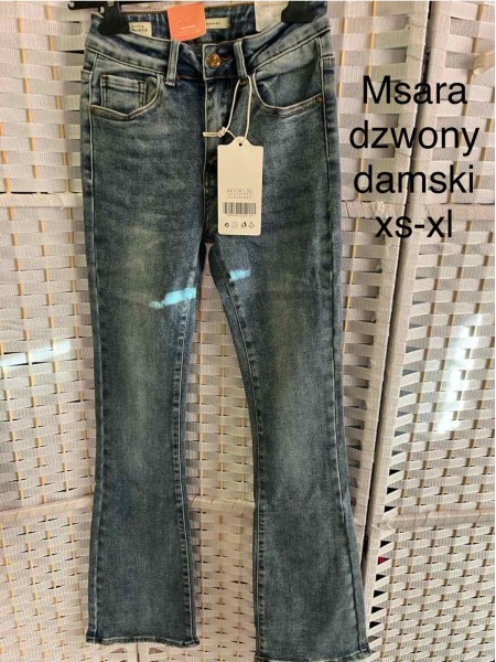 Spodnie Jeansy damskie M'sara.Size xs-xl.paczka 10szt,