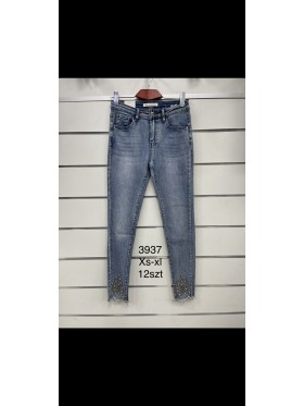 Spodnie Jeansy damskie .Size xs-xl.paczka 12szt,