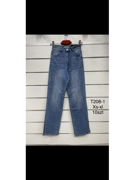 Spodnie Jeansy damskie .Size xs-xl.paczka 10szt,