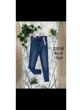 Spodnie Jeansy damskie .Size xs-xl.paczka 10szt,