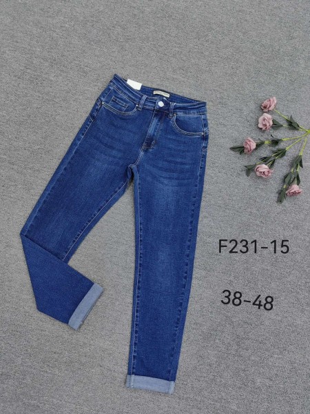 Spodnie Jeansy damskie .bigSize 38-48.paczka 12szt,