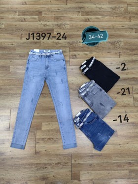 Spodnie Jeansy damskie .Size 34-42paczka 10szt,