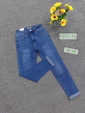 Spodnie Jeansy damskie .bigSize 38-48.paczka 12szt,