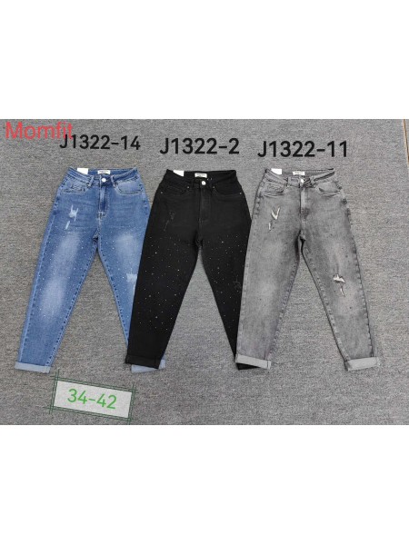 Spodnie Jeansy damskie .Size 34-42paczka 10szt,