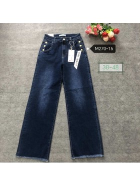 Spodnie Jeansy damskie .bigSize 38-48.paczka 12szt,