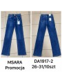 Spodnie Jeansy damskie M'sara.Size 26-31.paczka 10szt,