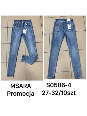 Spodnie Jeansy damskie M'sara.Size 27-32.paczka 10szt,